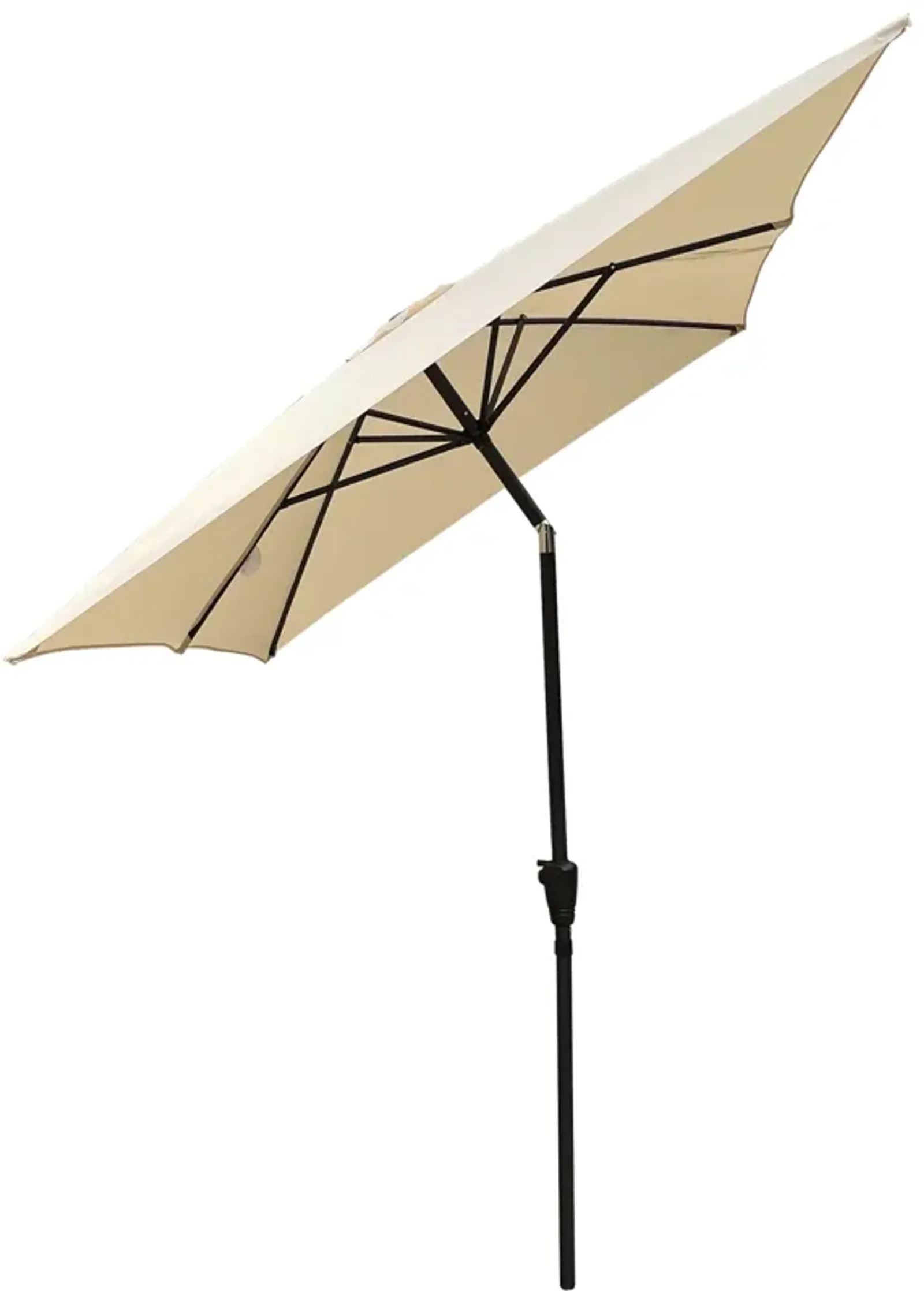 6 X 9FT Patio Umbrella Outdoor Waterproof Umbrella With Crank And Push Button Tilt