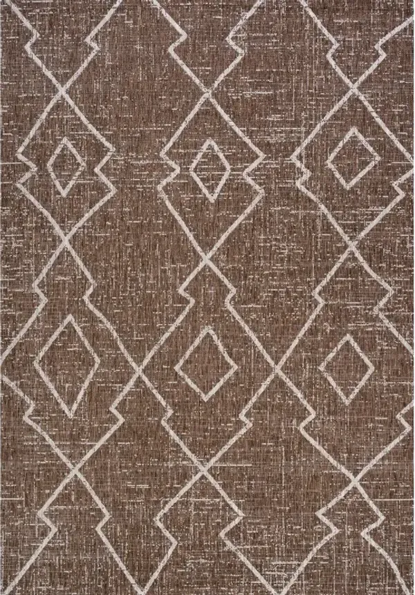 Carwa Tribal Diamond Trellis Indoor/Outdoor Area Rug