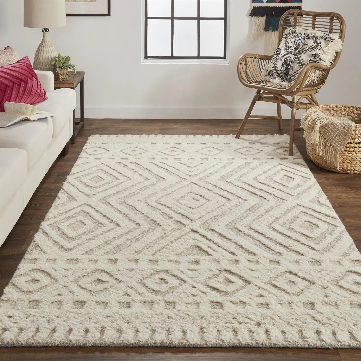 Anica 8010F Ivory/Tan 8' x 10' Rug