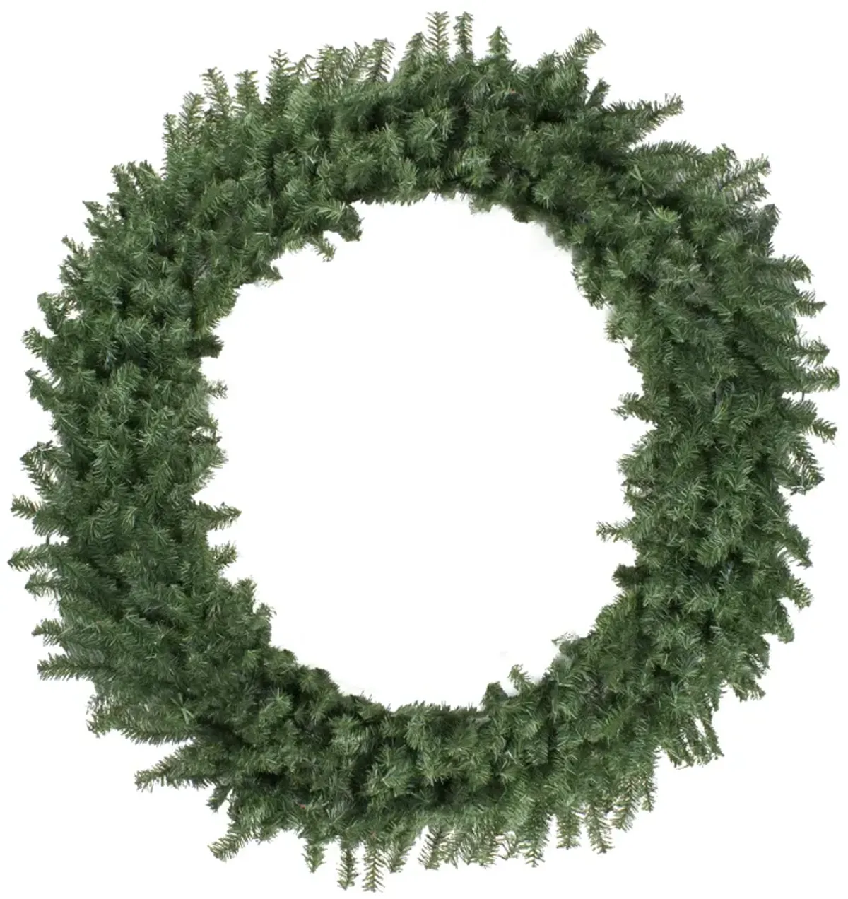 Canadian Pine Commercial Size Artificial Christmas Wreath  60-Inch  Unlit