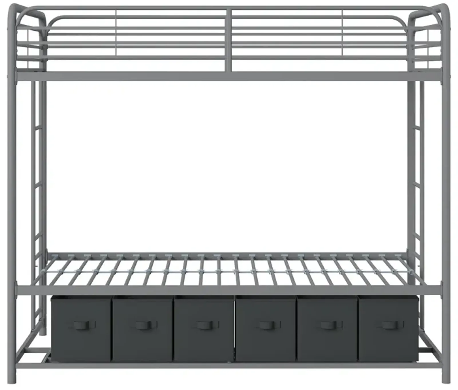 Atwater Living Bethia Twin/Twin Bunk Bed with Storage Bins