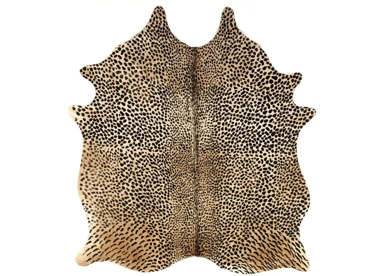 Leopard Printed Hide Rug