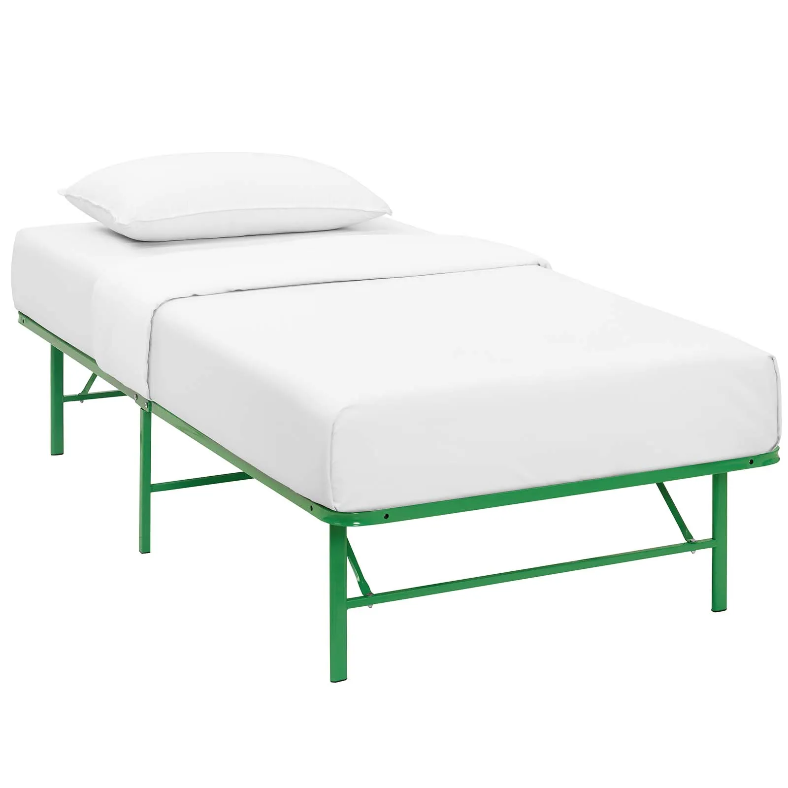 Modway - Horizon Twin Stainless Steel Bed Frame