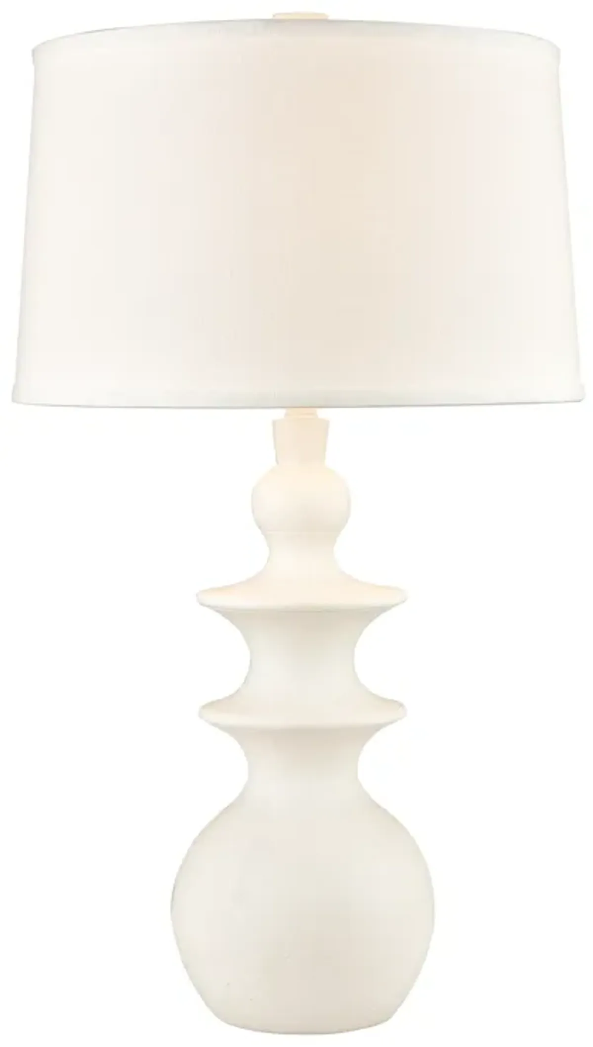 Depiction White Table Lamp