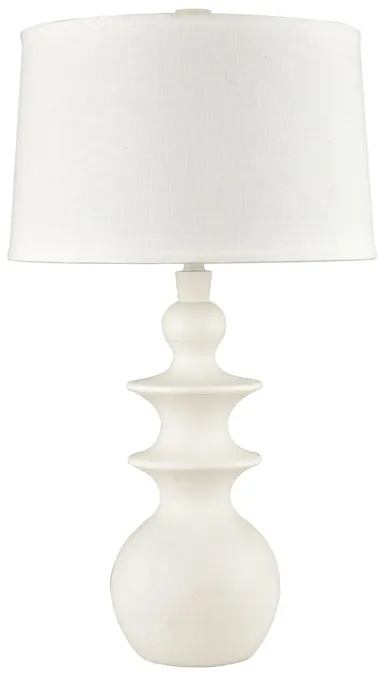 Depiction White Table Lamp