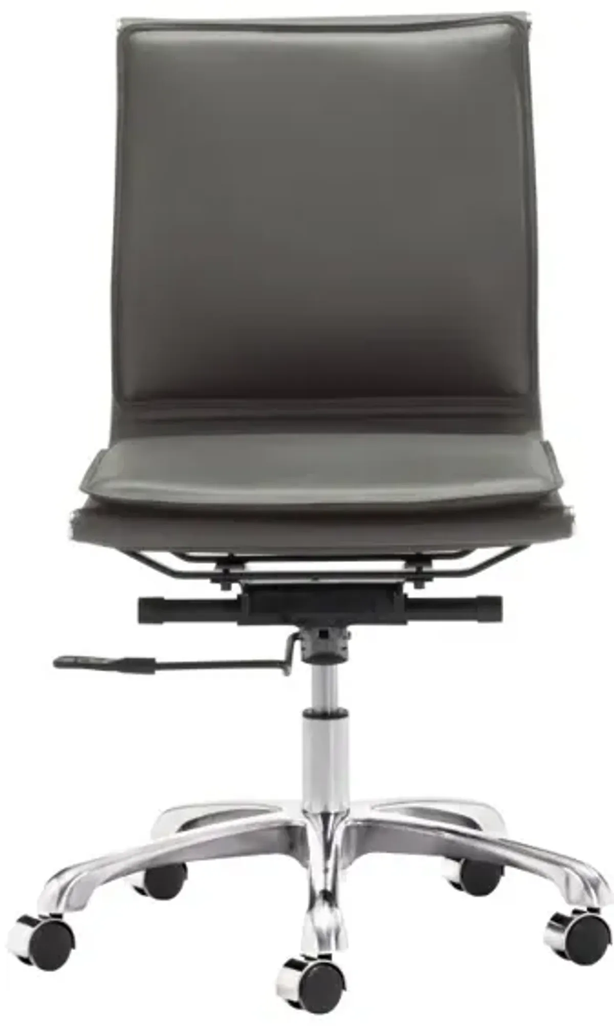 Lider Plus Armless Office Chair Gray