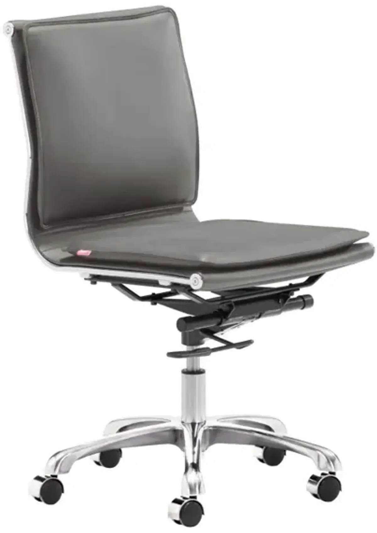 Lider Plus Armless Office Chair Gray