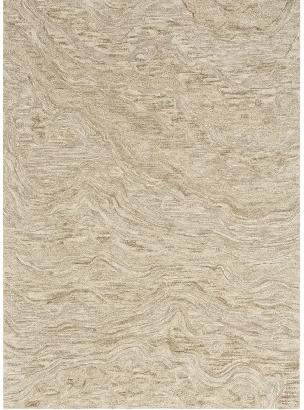 Graceful GRU01 Taupe 3'9" x 5'9" Rug