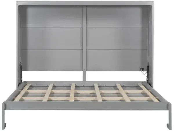 Merax Murphy Bed Wall Bed with LED Lights