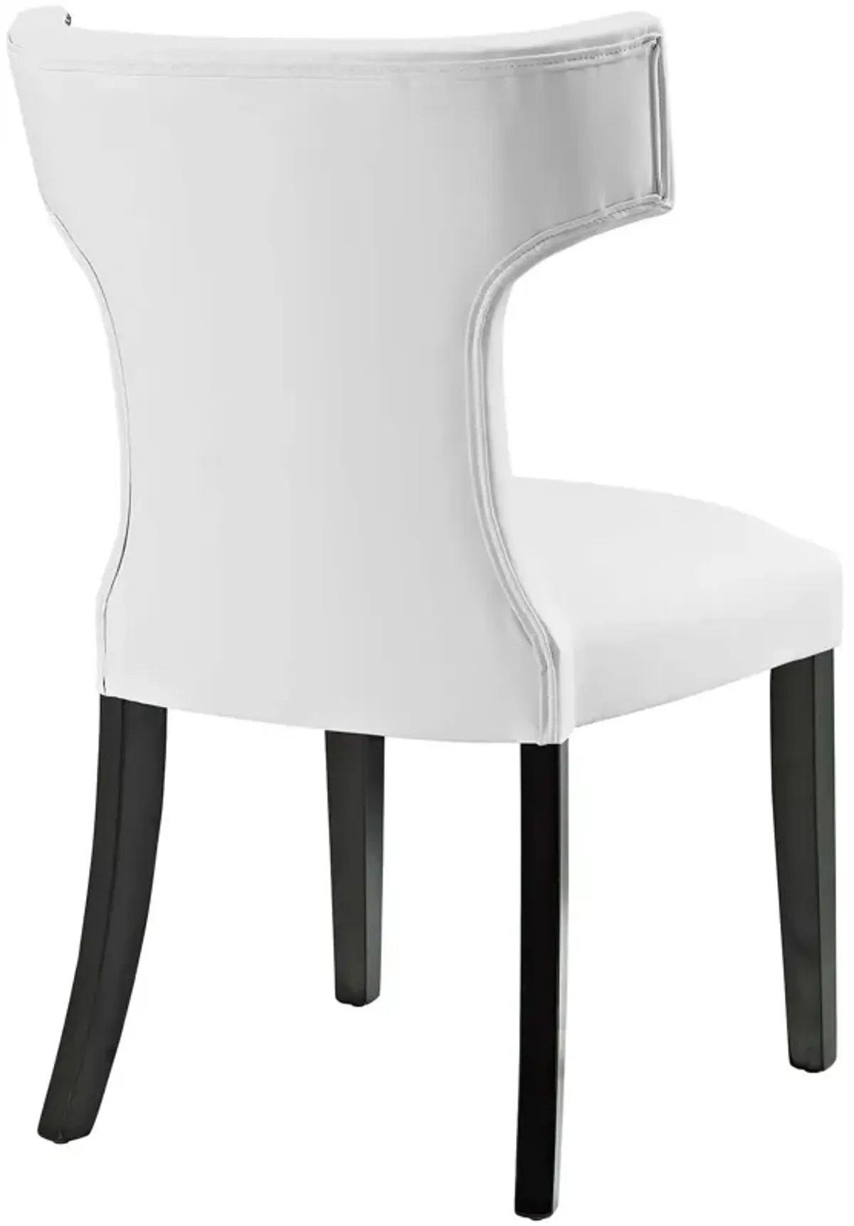 Curve Vegan Leather Dining Chair