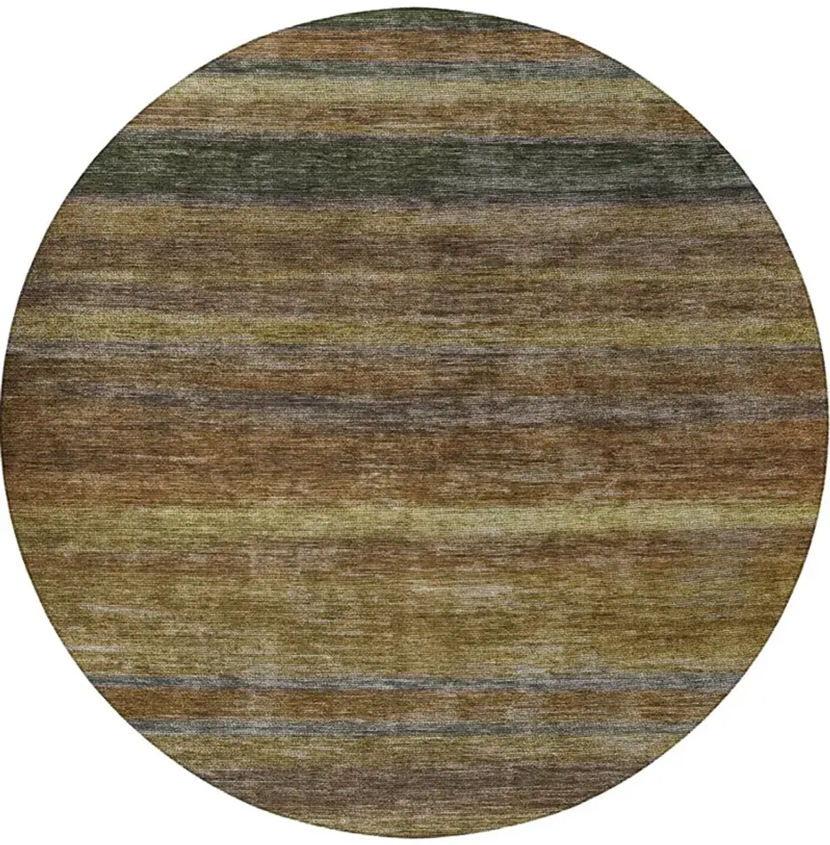 Kochi KC5 Brown 8' Round Rug