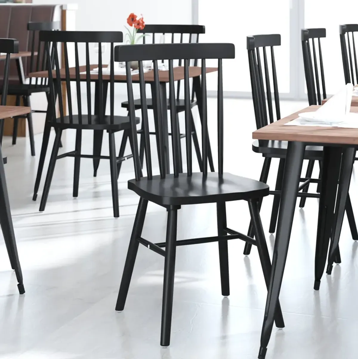 Wood Restaurant Chairs