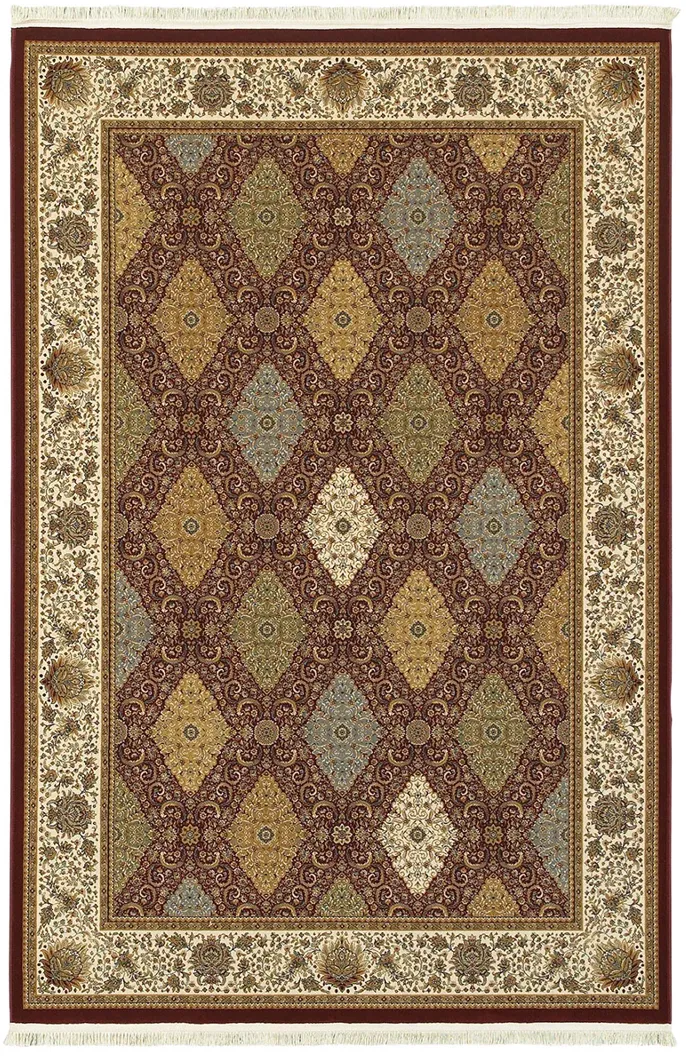 Masterpiece 6'7" x 9'6" Red Rug