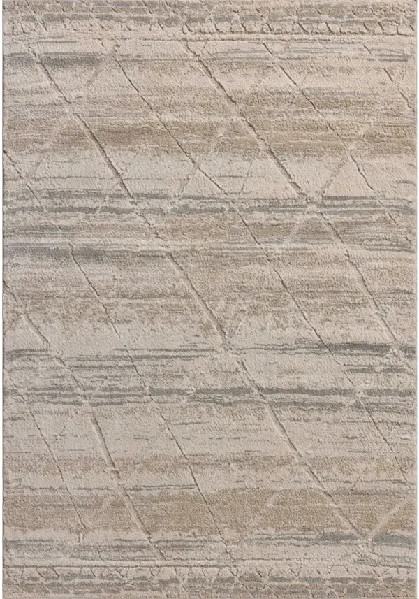 Monty  Ivory/Natural 6'7"x9'3" Rug