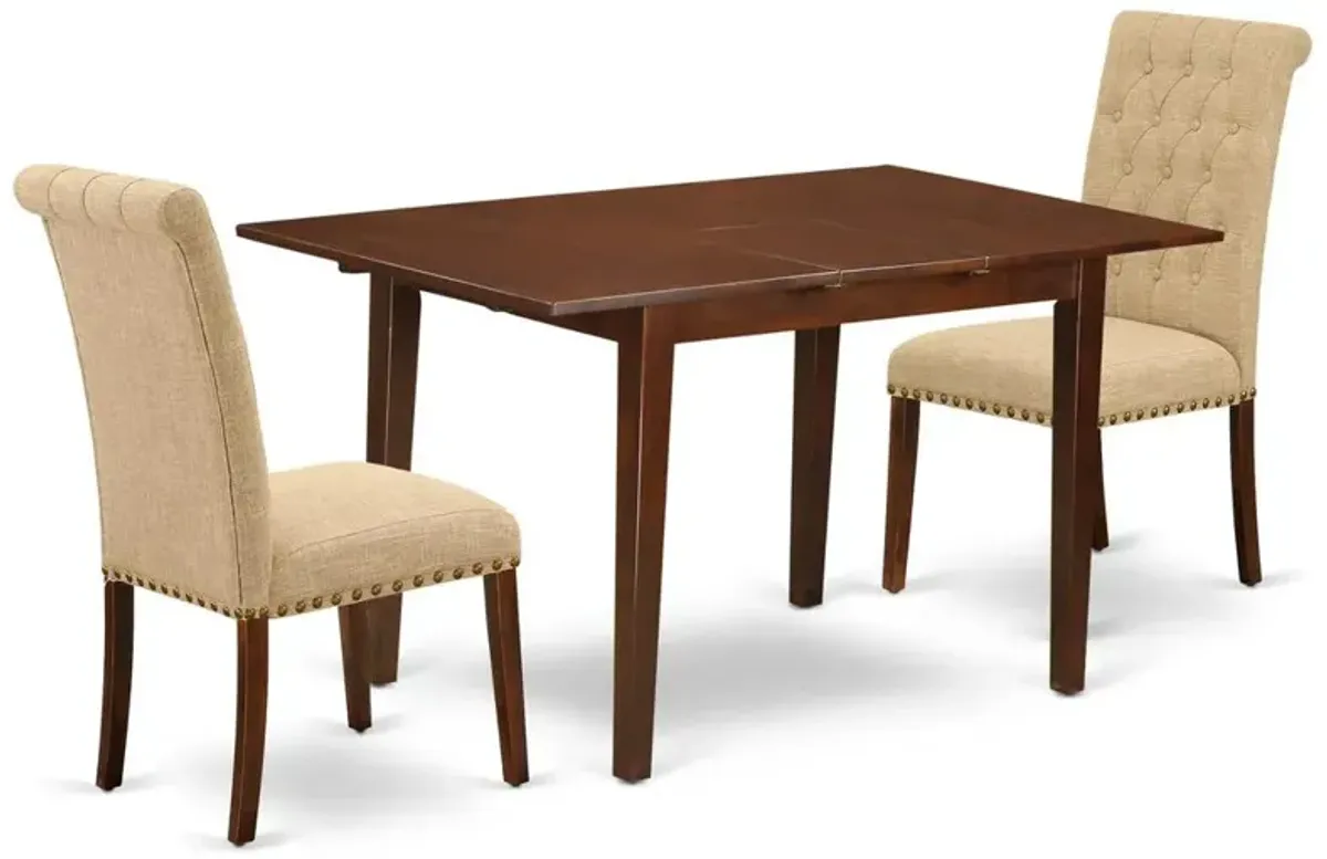 Dining Room Set Mahogany, NOBR3-MAH-04