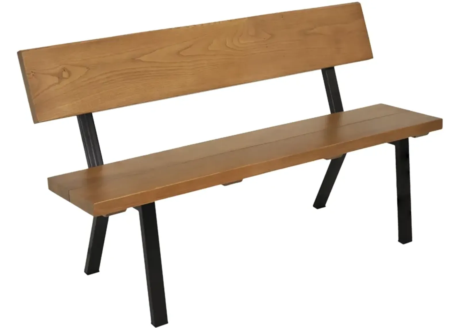 Sunnydaze 59" European Chestnut Patio Bench