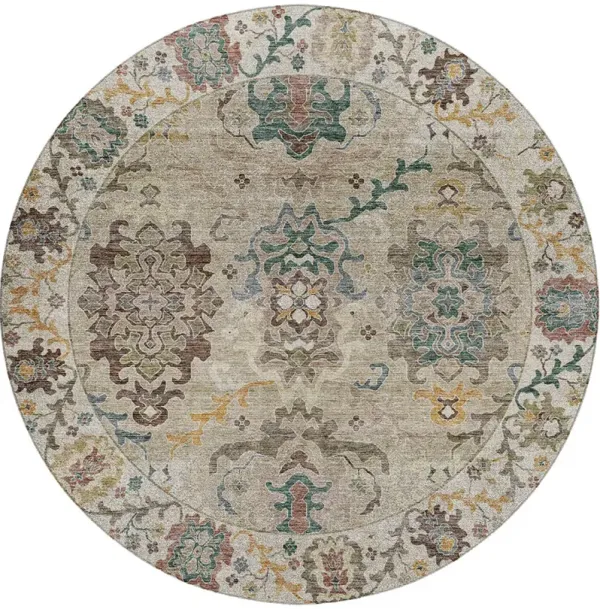 Silk Road 8' Round Rug