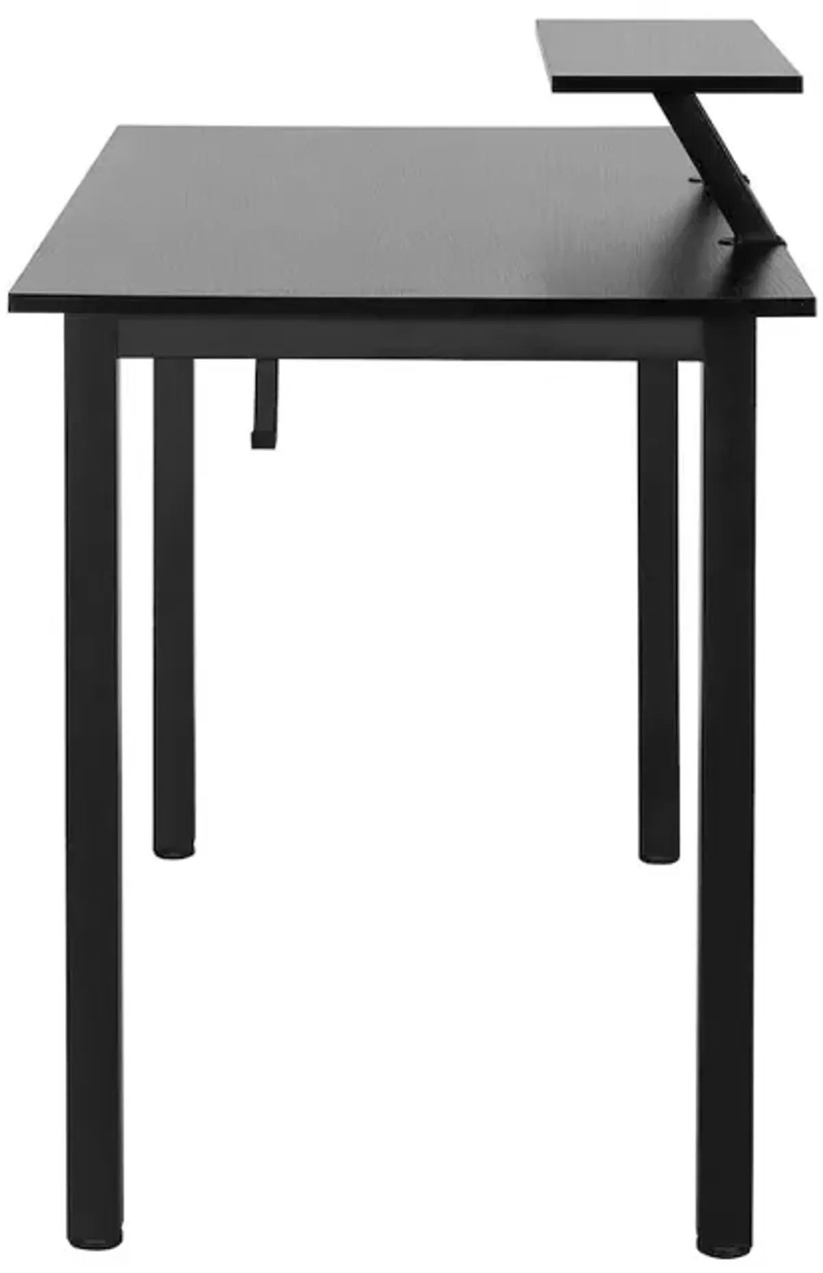 Techni Mobili Industrial Writing Desk, Black