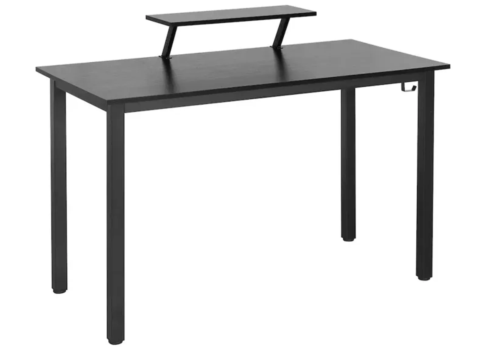 Techni Mobili Industrial Writing Desk, Black