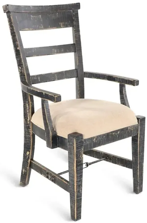 Sunny Designs Wood Arm Dining Chair (Set of 2)