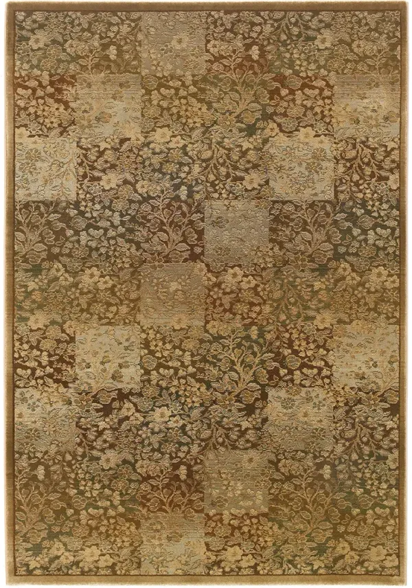 Generations 4' x 5'9" Green Rug