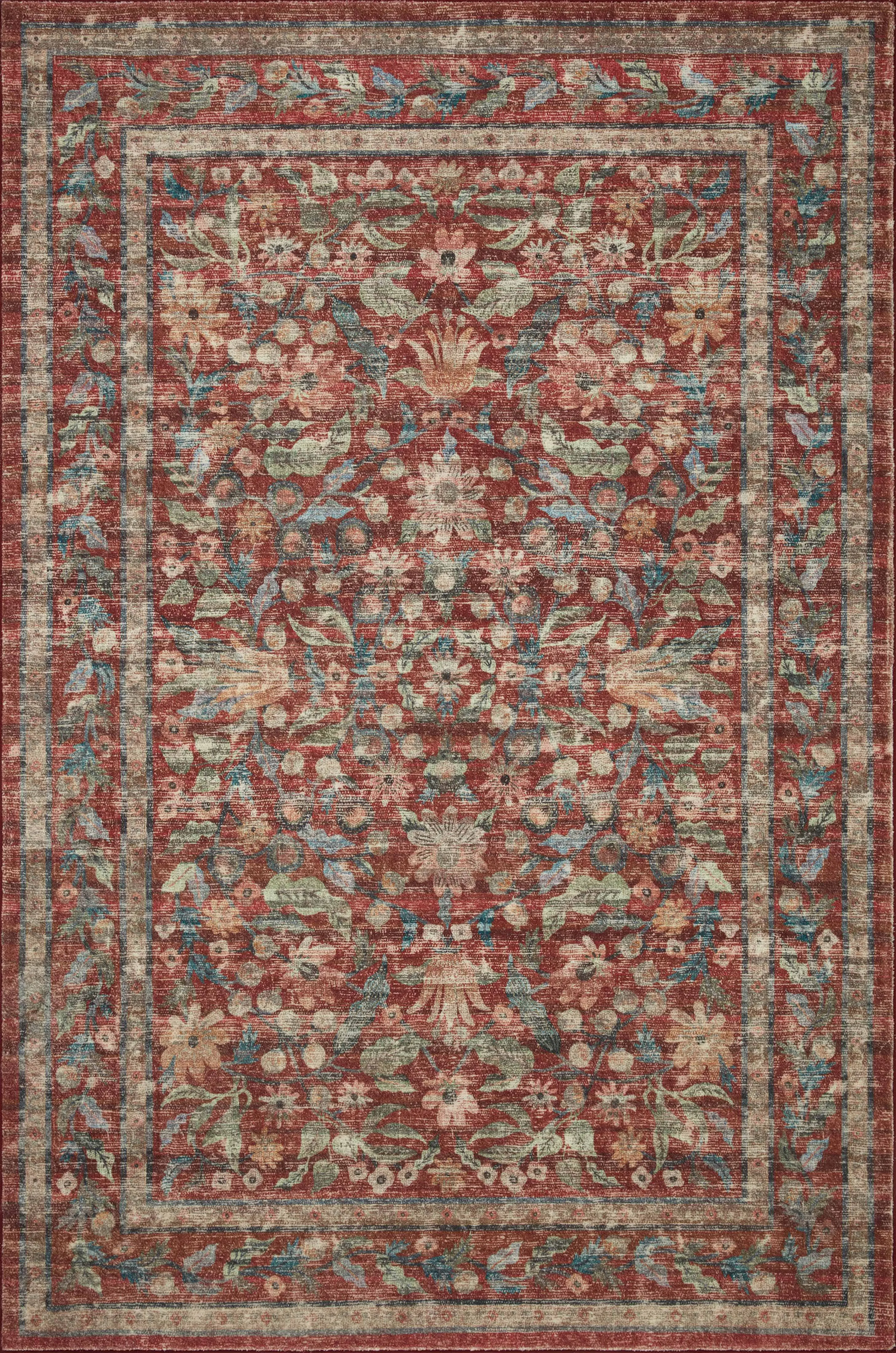 Courtyard COU03 CRM 3'6" x 5'6" Rug