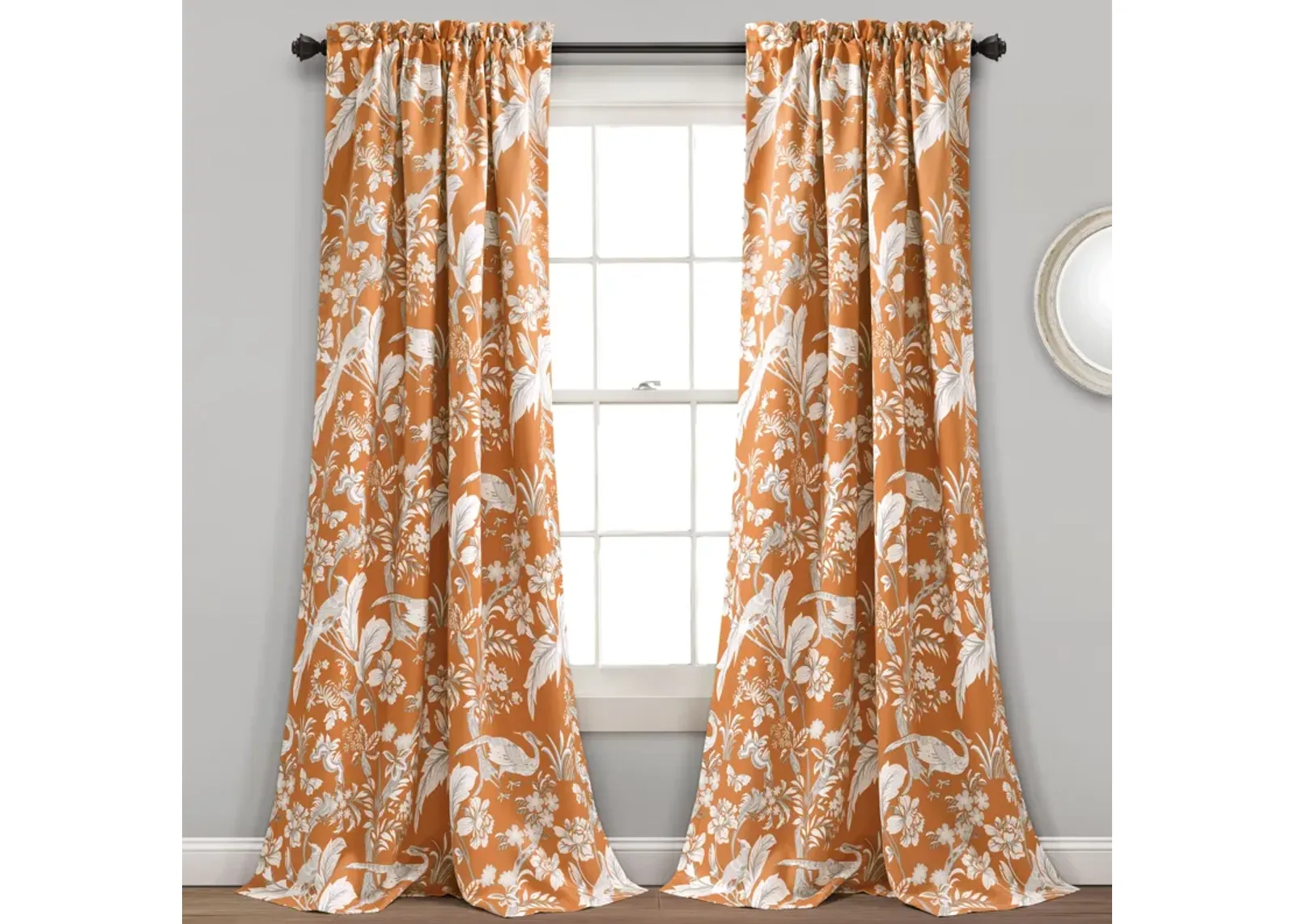 Dolores Light Filtering Window Curtain Panels