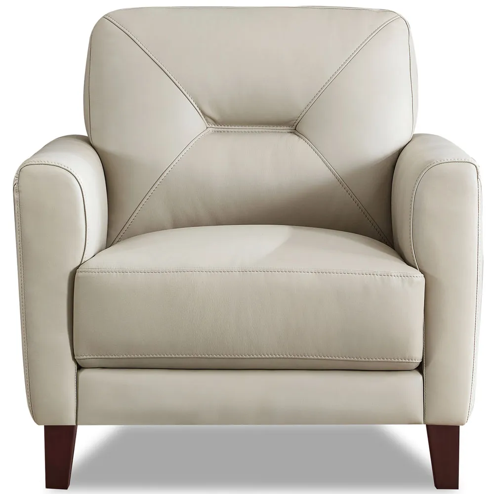 Mavis Top Grain Leather Chair