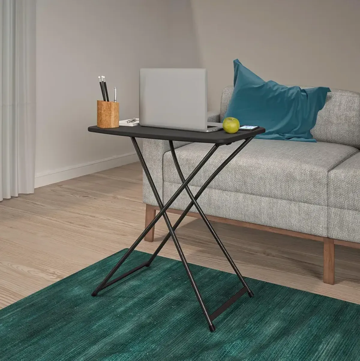 Personal Folding Activity Table with Adjustable Height