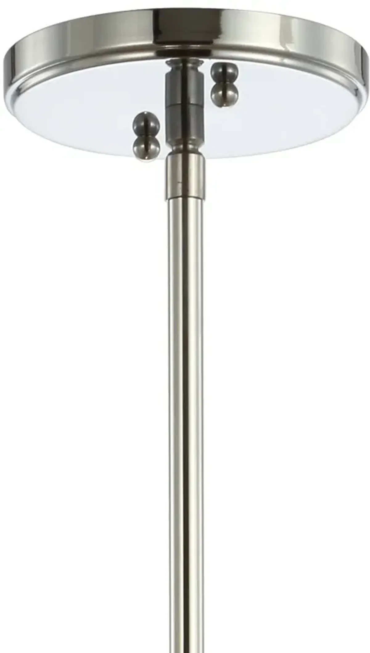 Kurtz Adjustable Drop Metal/Glass LED Pendant