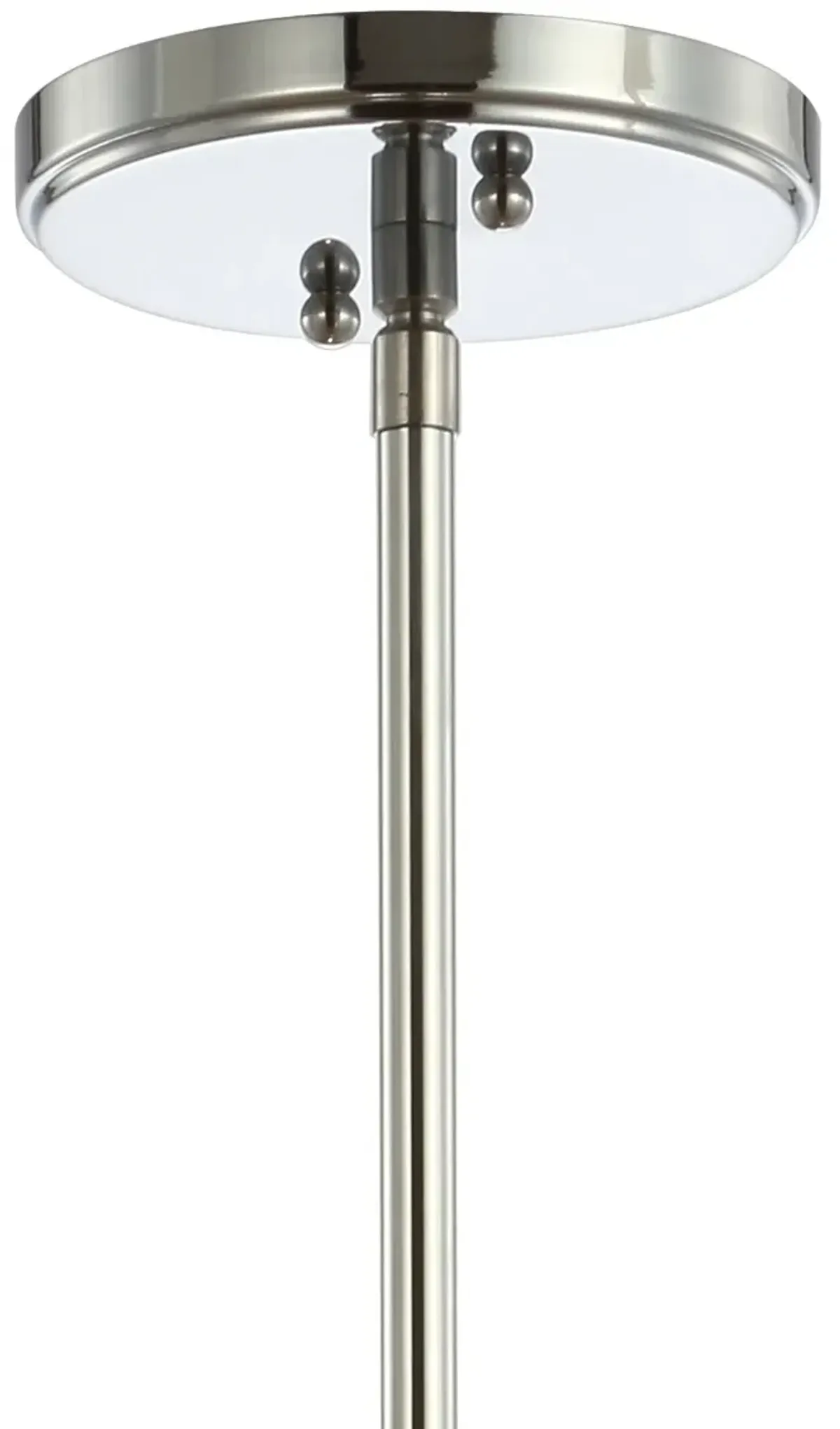 Kurtz Adjustable Drop Metal/Glass LED Pendant