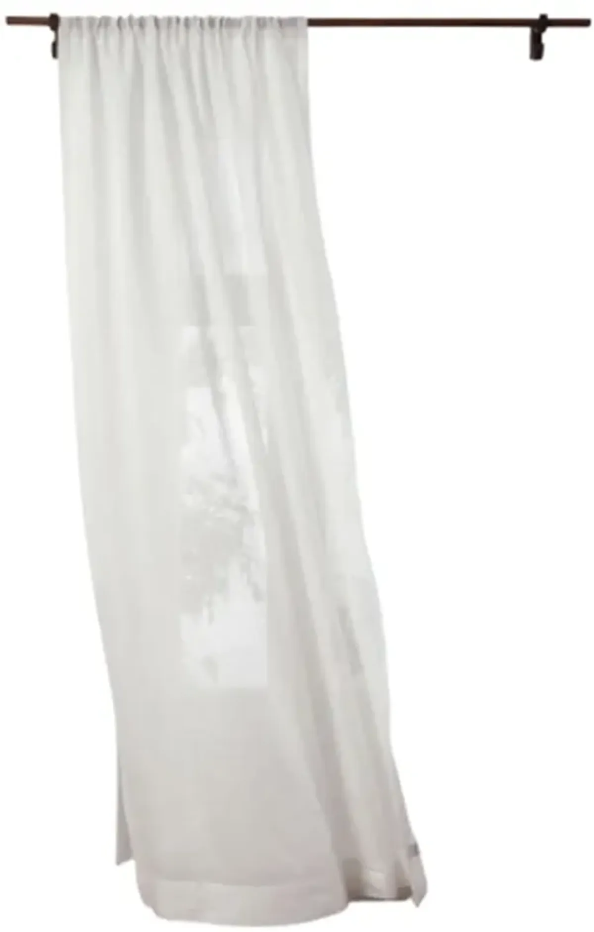 Solino Home 100% Pure Linen Curtain - Sheer Curtain