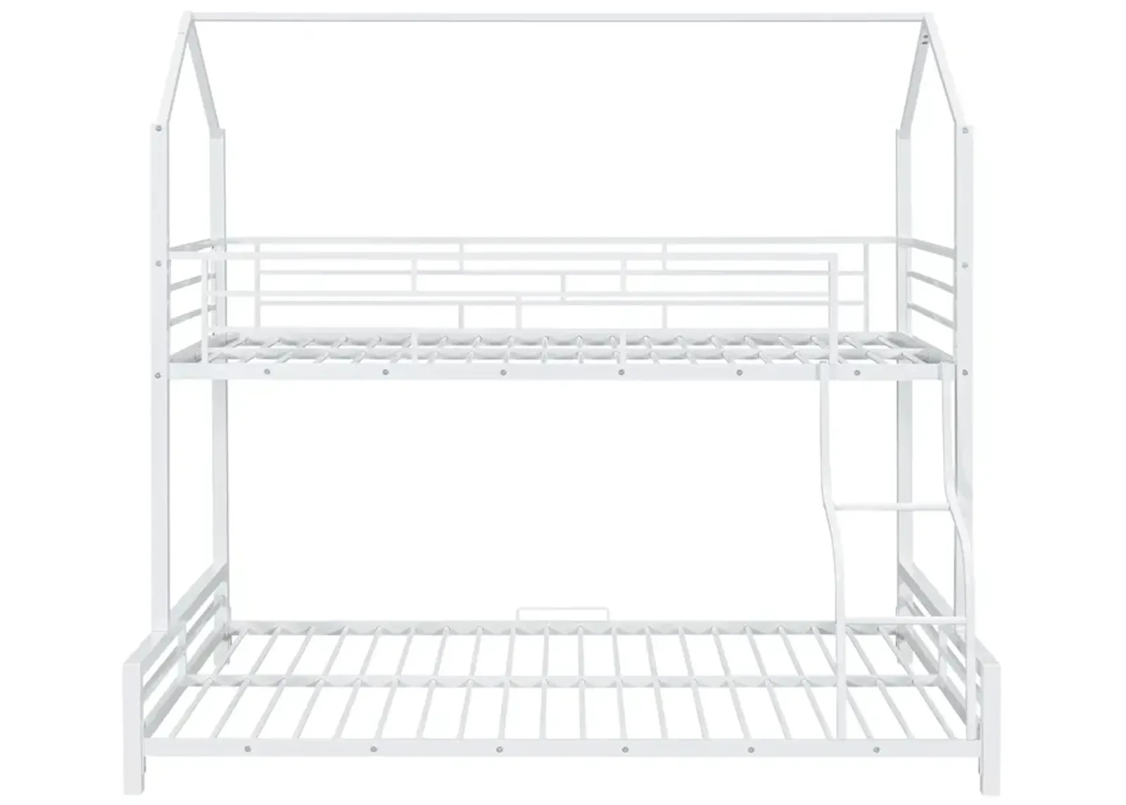 Merax Metal House Bunk Bed 2 Beds in 1