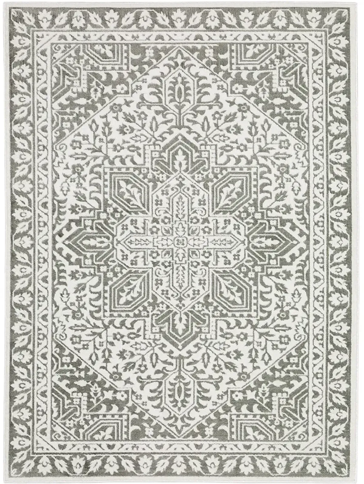 Montecito 7'10" x 10'10" Gry Rug