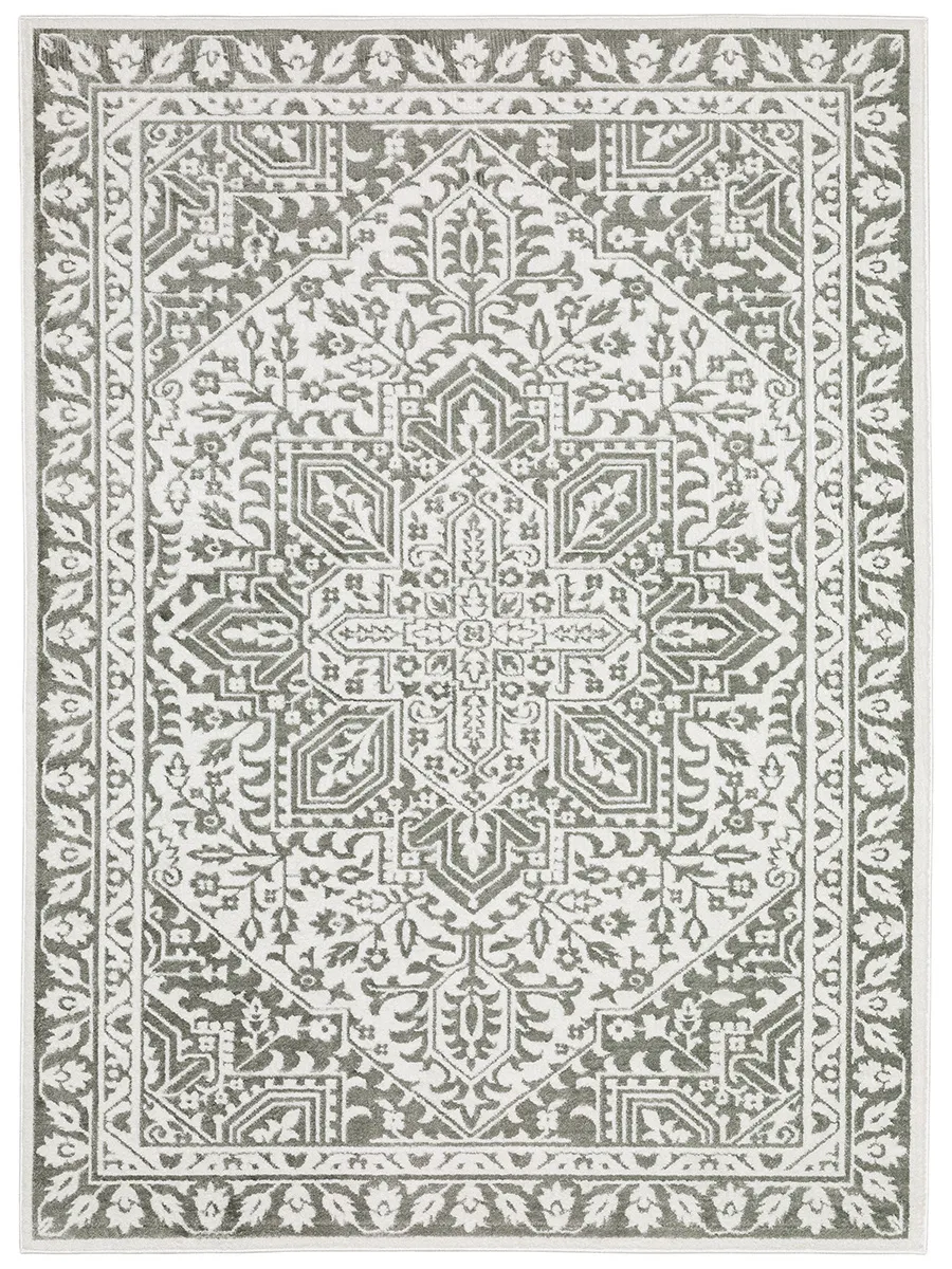 Montecito 7'10" x 10'10" Gry Rug