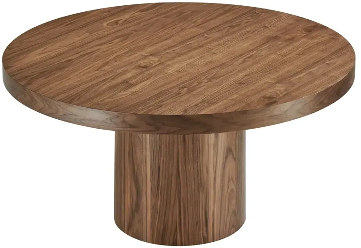 Modway - Gratify 60" Round Dining Table Oak