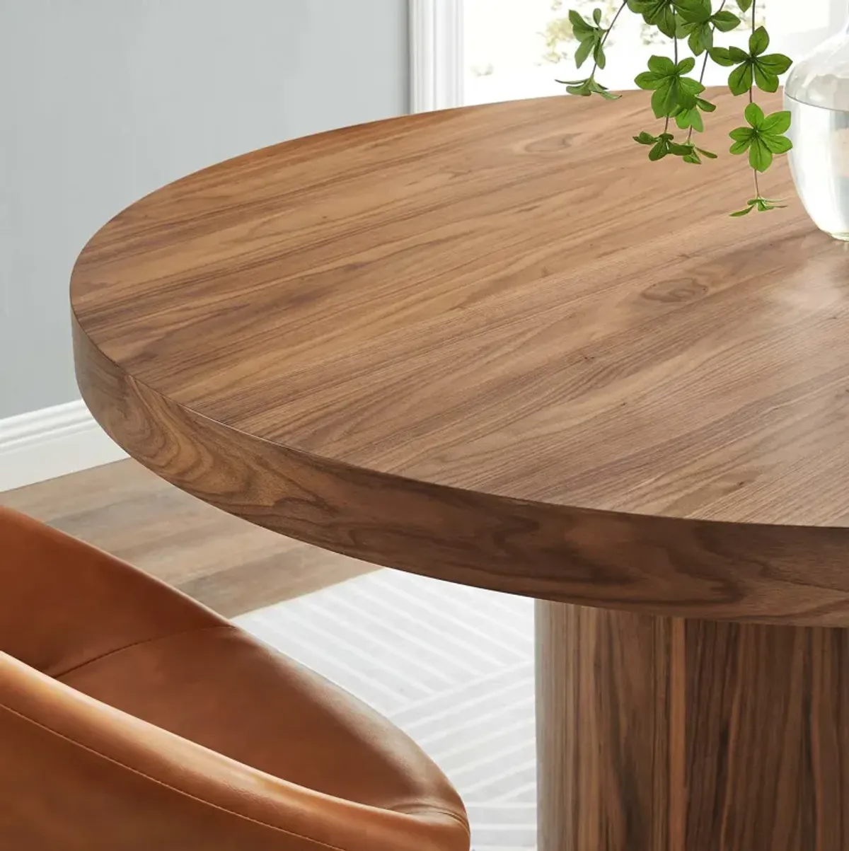 Modway - Gratify 60" Round Dining Table Oak