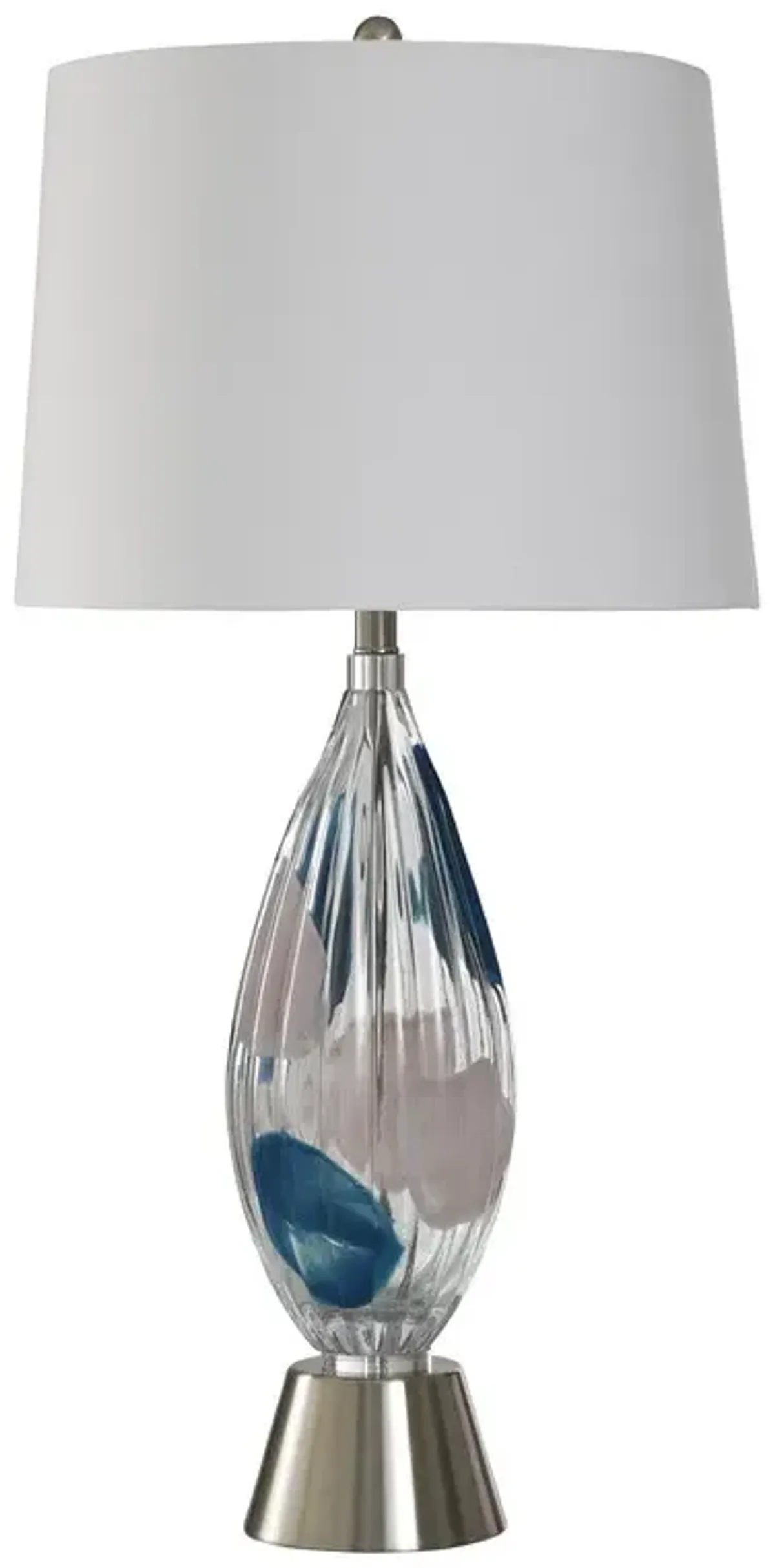 Cascade Art Glass Table Lamp