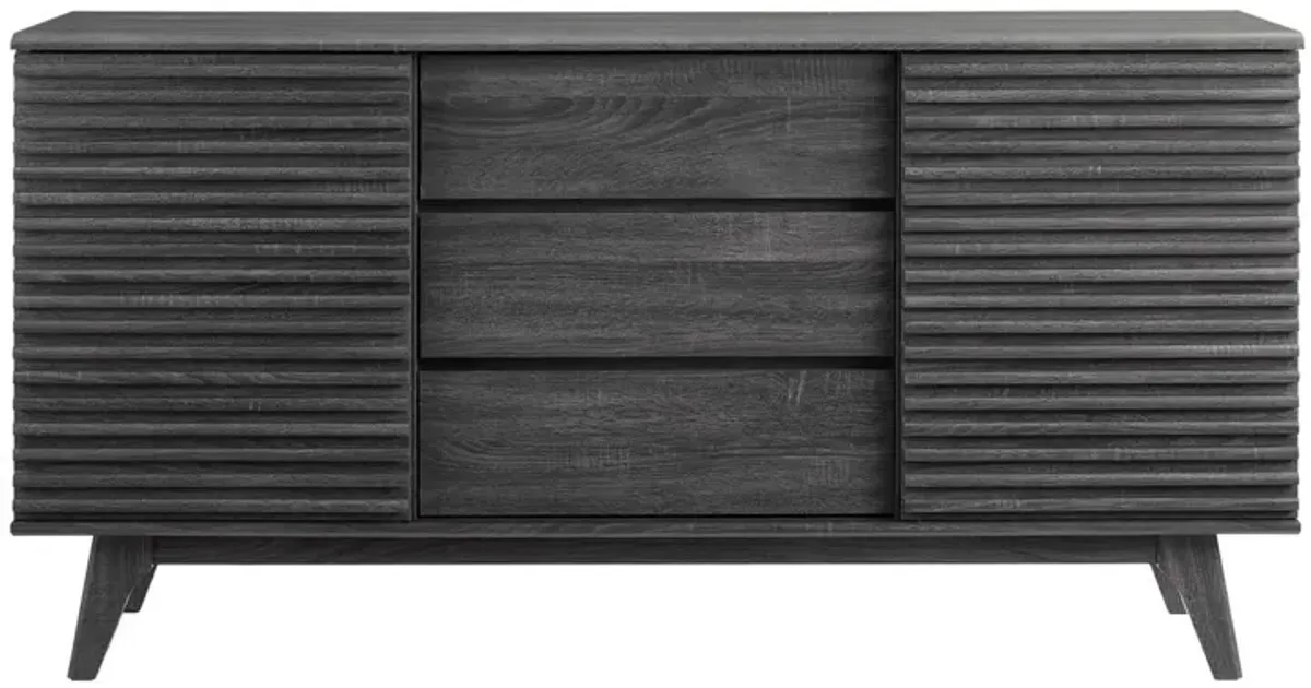 Render 63" Sideboard Buffet Table or TV Stand-Benzara