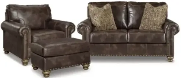 Nicorvo Loveseat, Chair, and Ottoman