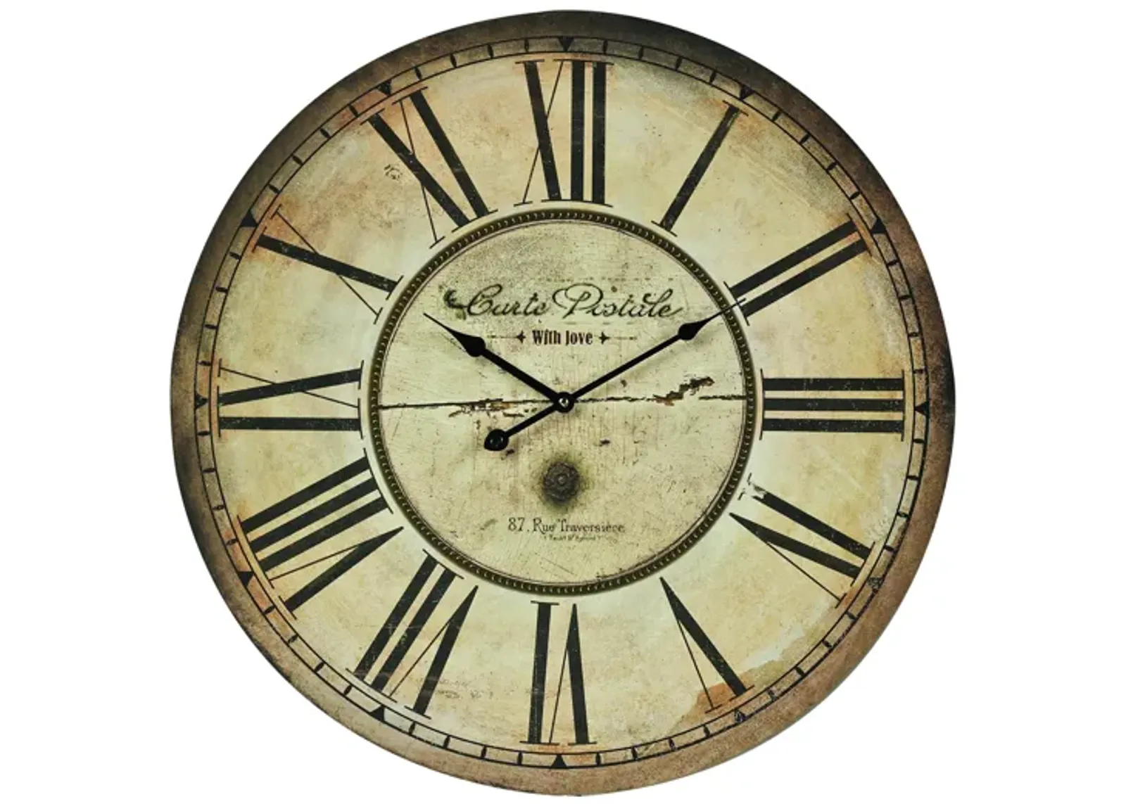 Carte Postal Wall Clock