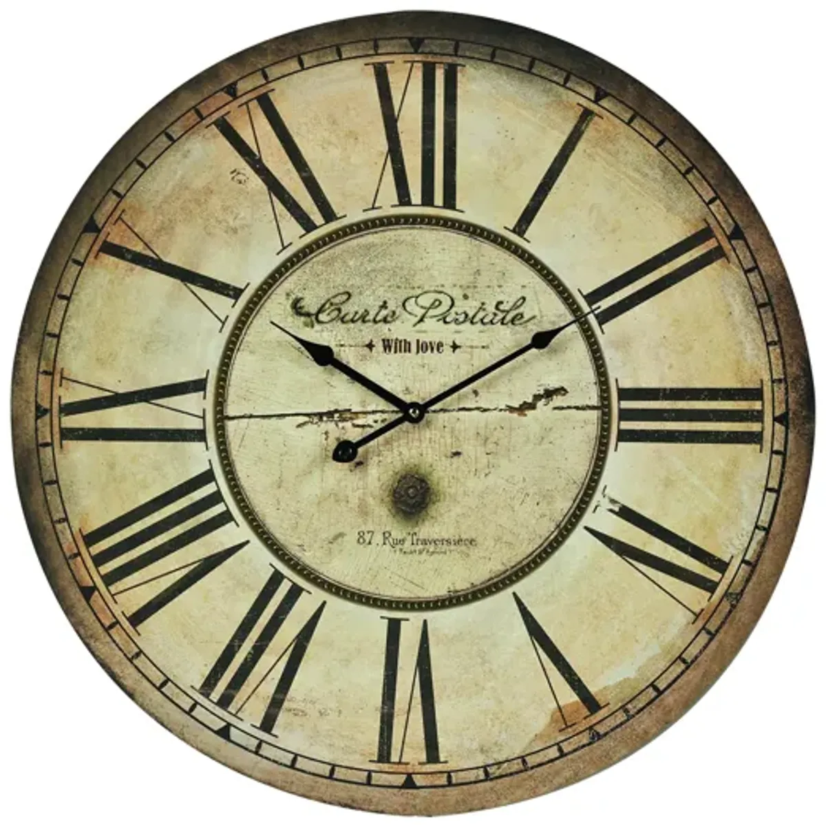 Carte Postal Wall Clock