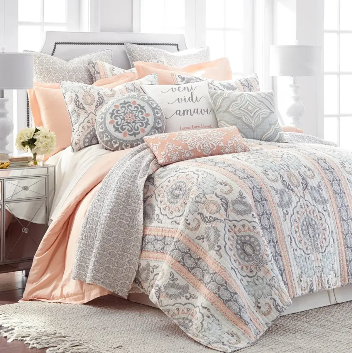 Darcy Quilt and Pillow Sham Set - Levtex Home