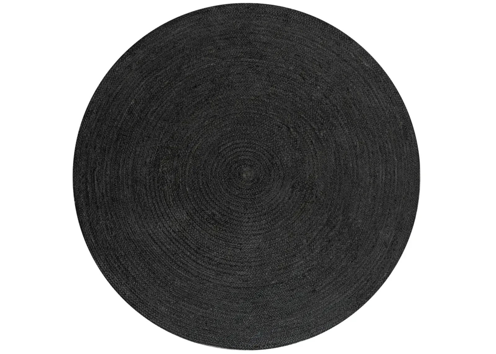 Zara Braided Coastal Cottage Round Jute. Round Area Rug