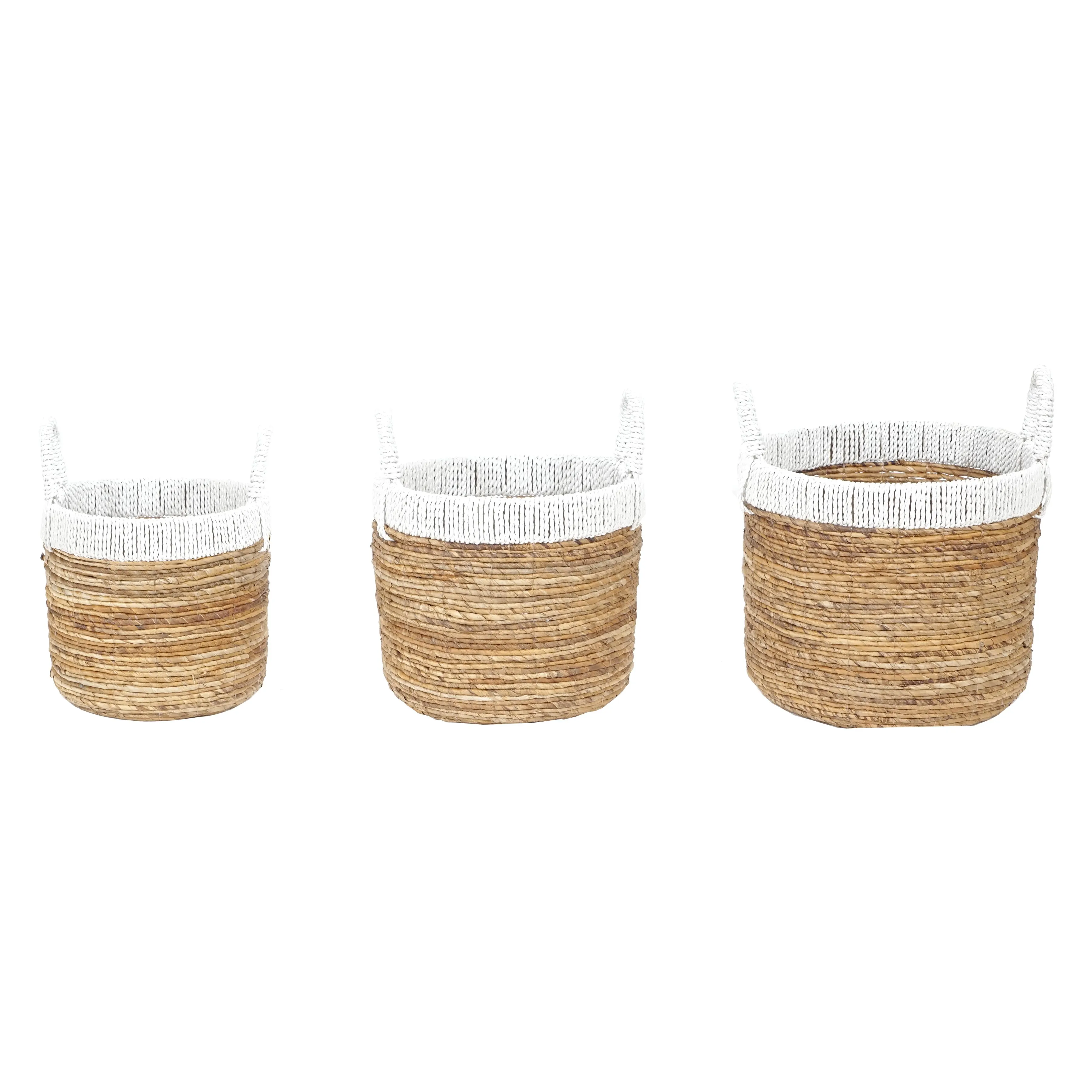 Holset Basket Set of 3, White