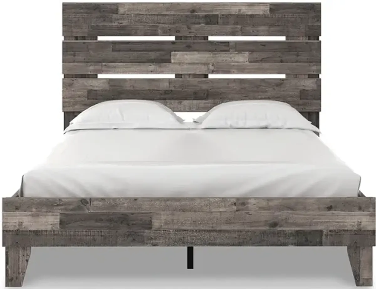 Queen Panel Platform Bed