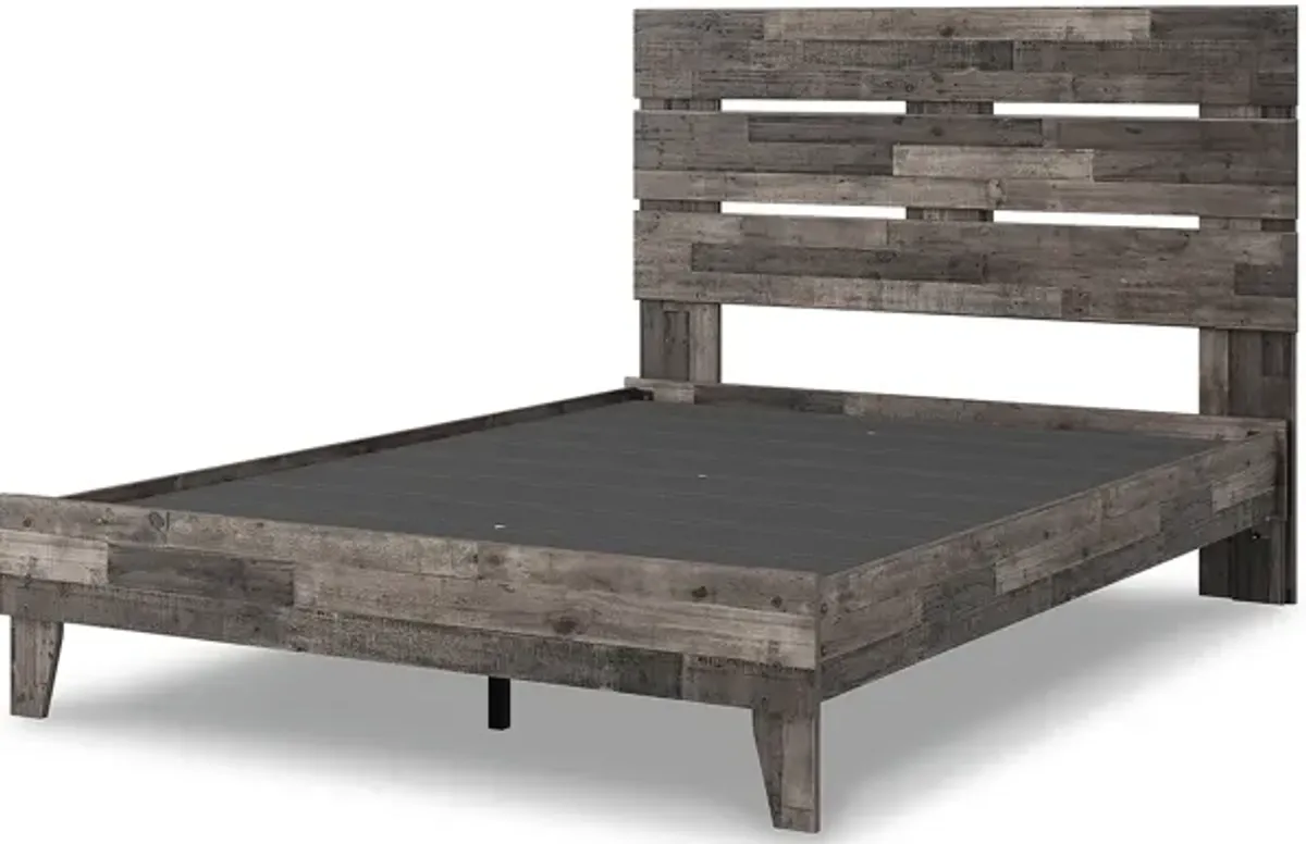 Queen Panel Platform Bed