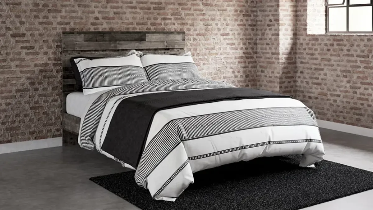 Queen Panel Platform Bed