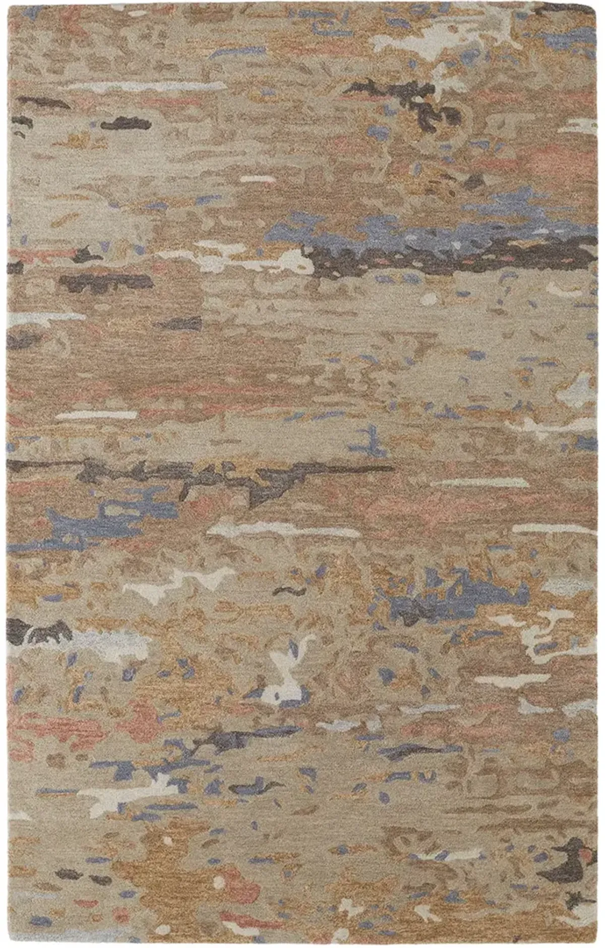 Everley 8644F Tan/Blue 2' x 3' Rug