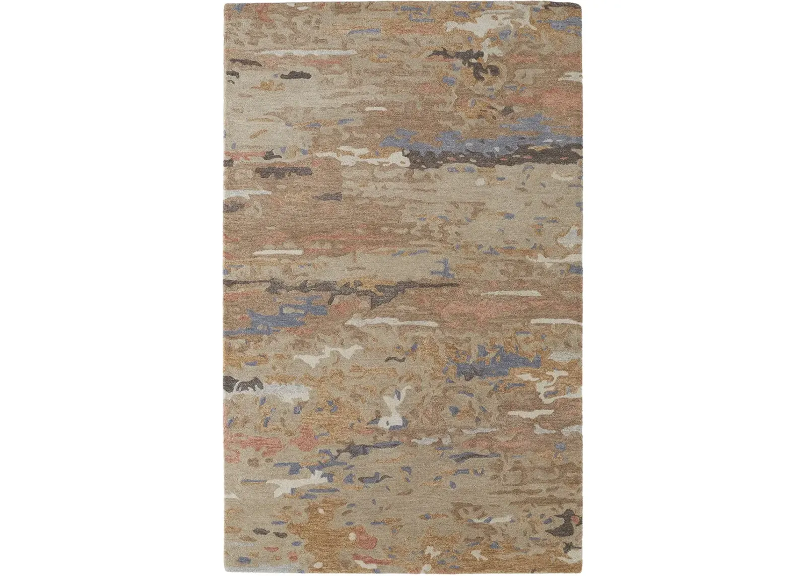 Everley 8644F Tan/Blue 2' x 3' Rug